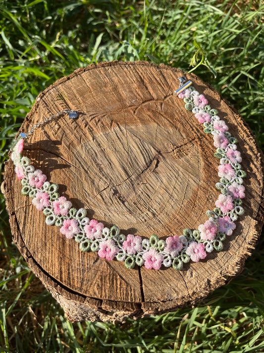 Pink Garden Choker