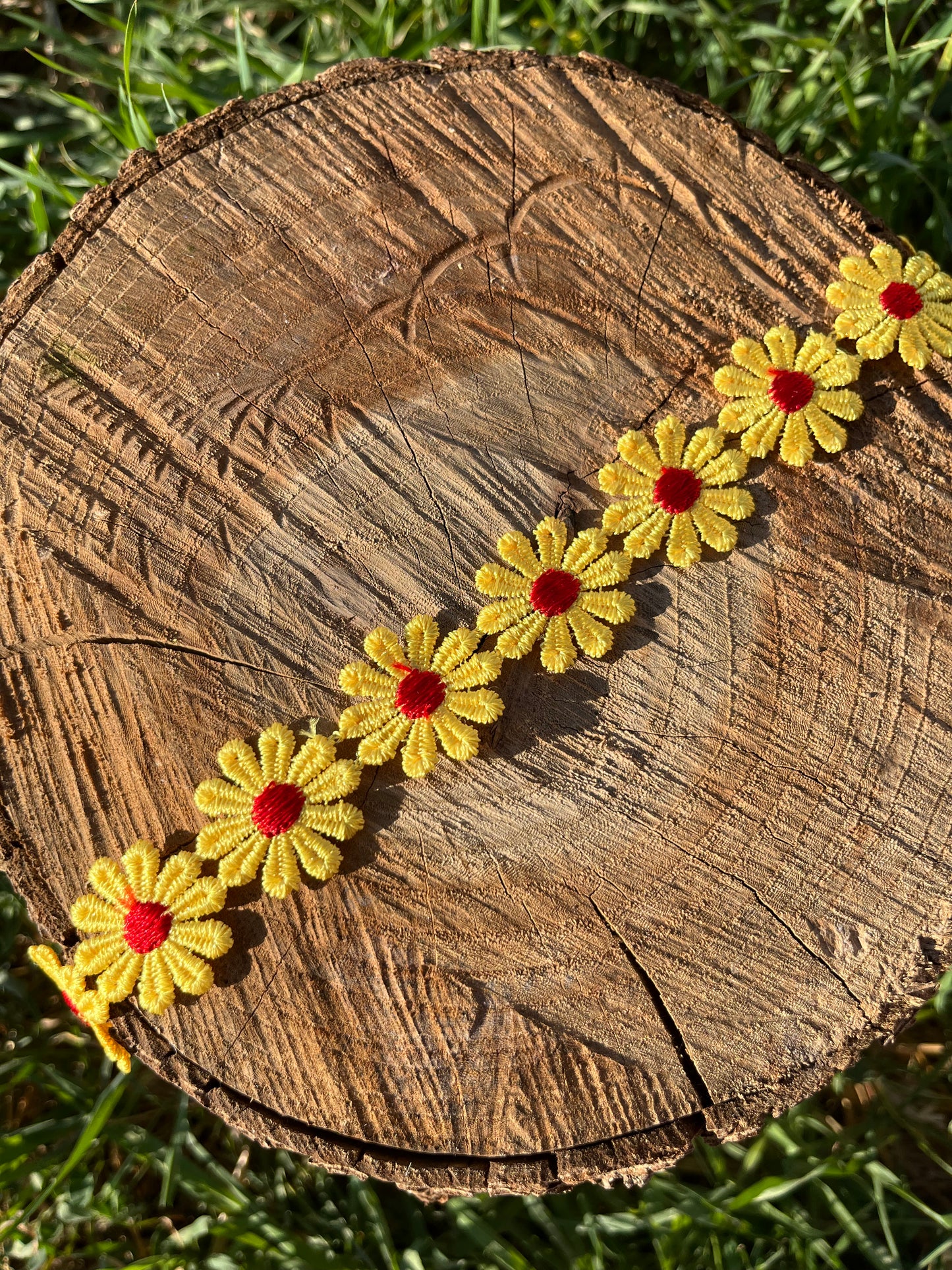 Yellow Daisy Choker