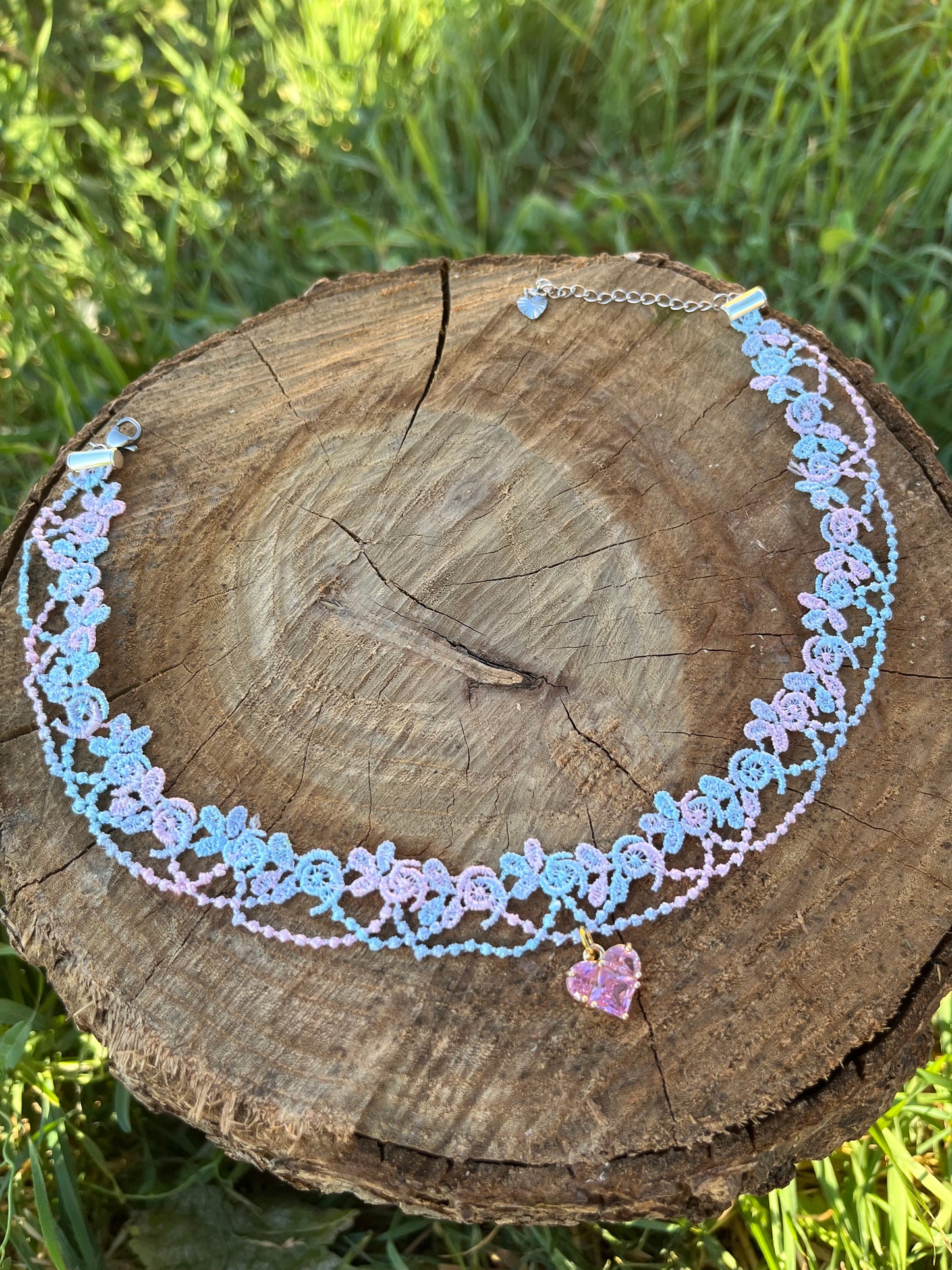 Colorful Floral Choker