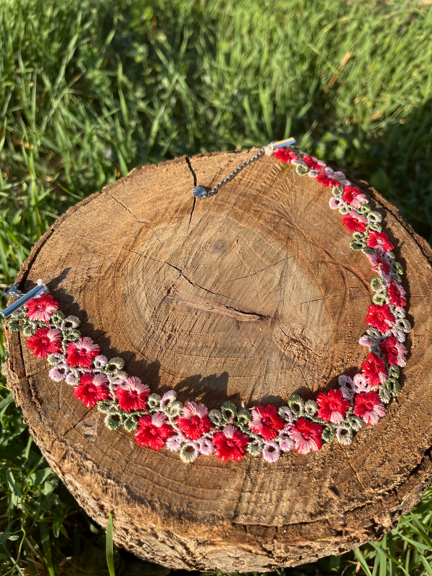 Red Garden Choker